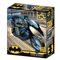 Lenticular 3D Puzzle: Batmobile - 4DPuzz - 4DPuzz