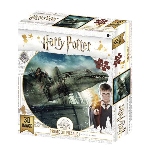 Lenticular 3D Puzzle: Harry Potter Dragon - 4DPuzz - 4DPuzz