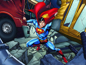 Lenticular 3D Puzzle: Superman Strength - 4DPuzz - 4DPuzz