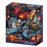 Lenticular 3D Puzzle: Superman Strength - 4DPuzz - 4DPuzz