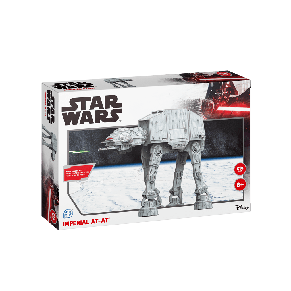 Star Wars AT-AT Walker Paper Model Kit4D Puzzle | 4D Cityscape4D Puzz
