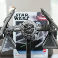 Star Wars TIE/IN Interceptor Fighter Paper Model Kit4D Puzzle | 4D Cityscape4D Puzz