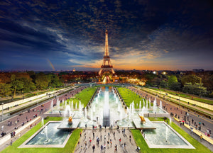 Stephen Wilkes Eiffel Tower, Paris, Day to Night™ - 4D Puzzle | 4D Cityscape - 4DPuzz