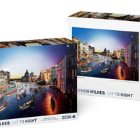 Stephen Wilkes Puzzle Regata Storica, Venice, Day to Night™ - 4DPuzz - 4DPuzz