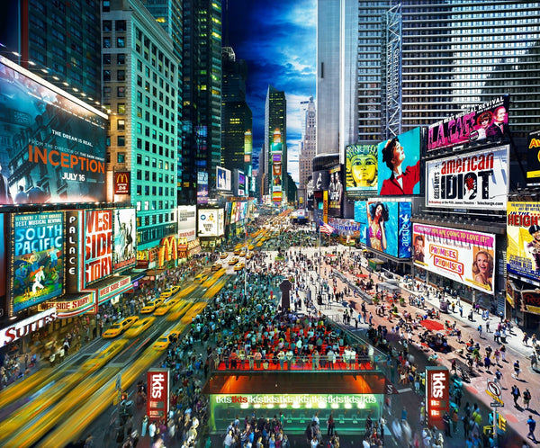 Stephen Wilkes Puzzle Times Square, New York, Day to Night™ - 4D Puzzle | 4D Cityscape - 4DPuzz