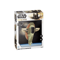 The Mandalorian Boba Fett's Starfighter Paper Model Kit4D Puzzle | 4D Cityscape4D Puzz