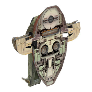 The Mandalorian Boba Fett's Starfighter Paper Model Kit4D Puzzle | 4D Cityscape4D Puzz