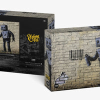 Banksy Puzzle - Urban Art Graffiti - Tagging Robot - 4D Puzzle | 4D Cityscape - 4DPuzz