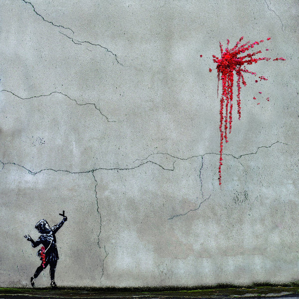 Banksy Puzzle - Urban Art Graffiti - Valentine's Day - 4D Puzzle | 4D Cityscape - 4DPuzz